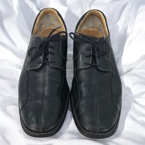 Johnston & Murphy Sheepskin Mens Split‎ Toe Dress Leather Oxford Shoes Sz 12M